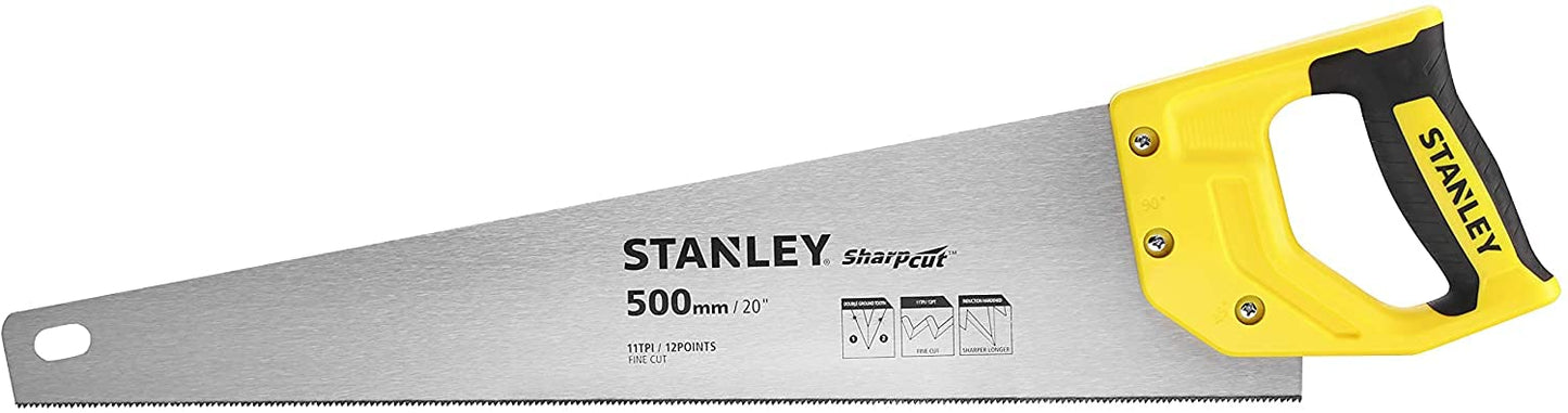 STANLEY STHT20371-1 Serrucho Universal 20”/500mm 11TPI, Multicolored