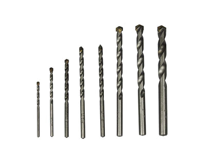 Bosch Professional Impact Drill Bit / Masonry Drill Bit Set With Diameter 3mm, 4mm, 5mm, 6mm, 7mm, 8mm, 9mm, 10mm, Pack Of 8