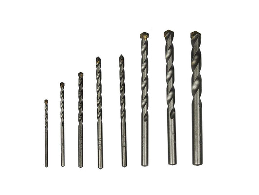 Bosch Professional Impact Drill Bit / Masonry Drill Bit Set With Diameter 3mm, 4mm, 5mm, 6mm, 7mm, 8mm, 9mm, 10mm, Pack Of 8