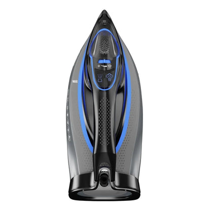 Havells Athena 3000 W Steam Iron with Smart i Sense Technology(No Fabric Burn), 2X Auto Shut Off, Vertical, Horizontal Ironing, Anti Drip, Self-Cleaning&Anti Scale Technology. (Black Blue), 3000 Watts