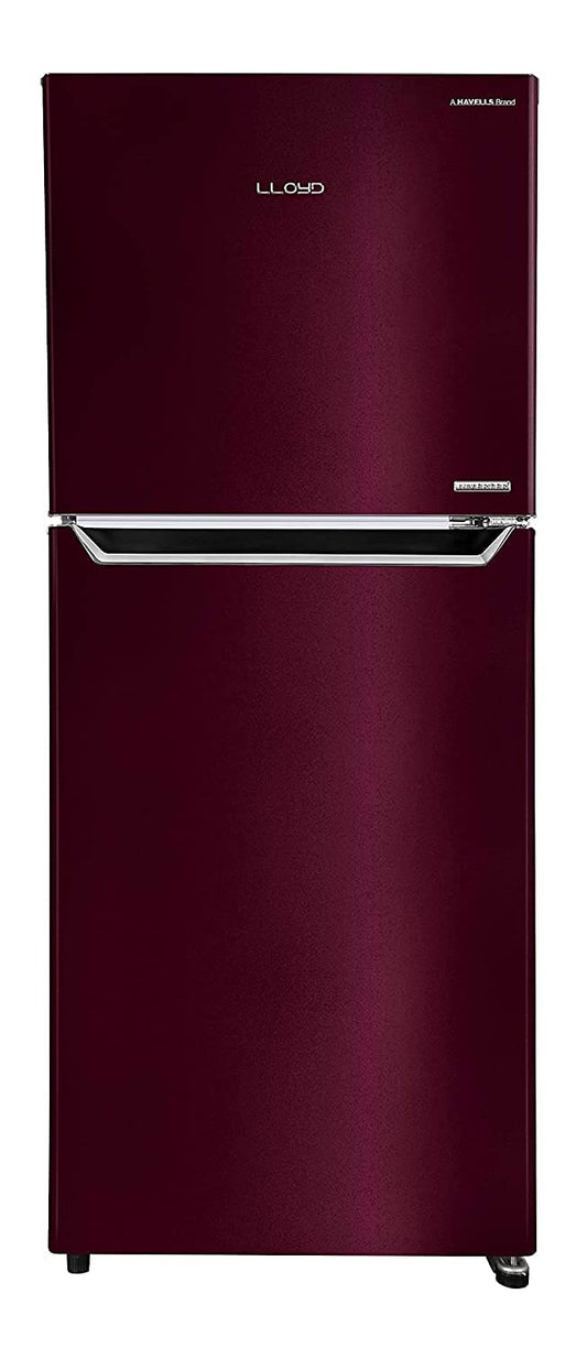 Havells-Lloyd 276 L 2 Star Inverter Frost Free Double Door Refrigerator (GLFF282AMWT1PB Metallic Wine), Free 1 Year Extended warranty