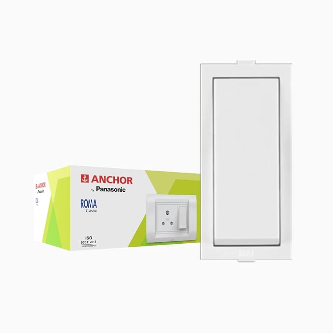 Anchor by Panasonic Roma Classic 20A 1 Way Switch for Electric Board