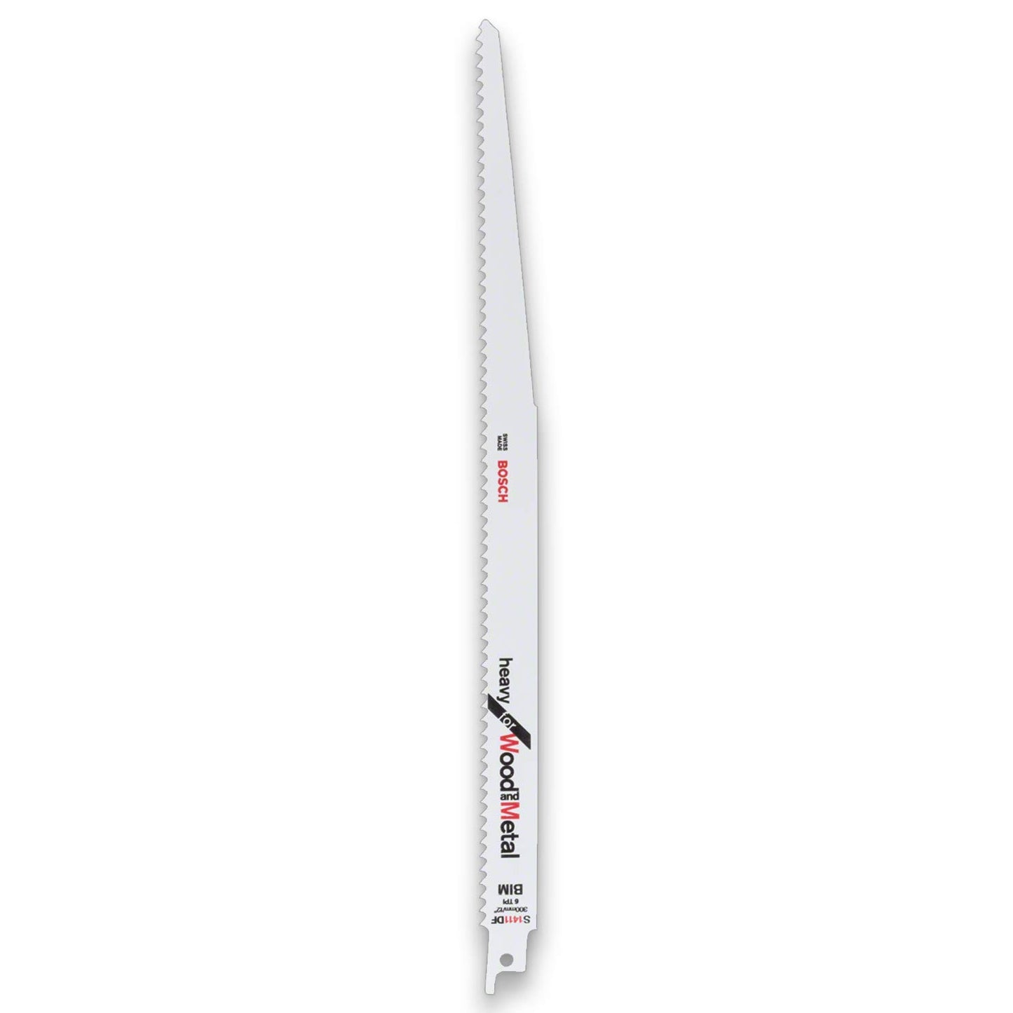 Bosch Professional Sabre/Reciprocating Saw Blades, Flexible For Metal, S 1411 Df, Blade Length 300mm, Suitable For Wood With Nails Metal, Chipboard, Plastic/Epoxy, Pack Of 5