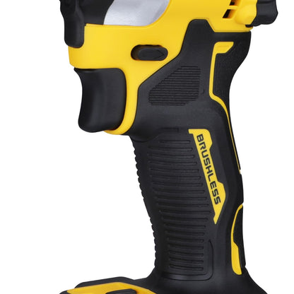 Dewalt DCF850N-XJ 1/4'' 20V Max Li-ion XR Reversible Cordless Brushless 3-Speed Compact Impact Driver,205Nm Torque-SHORTEST IMPACT DRIVER IN THE WORLD (Bare Tool)