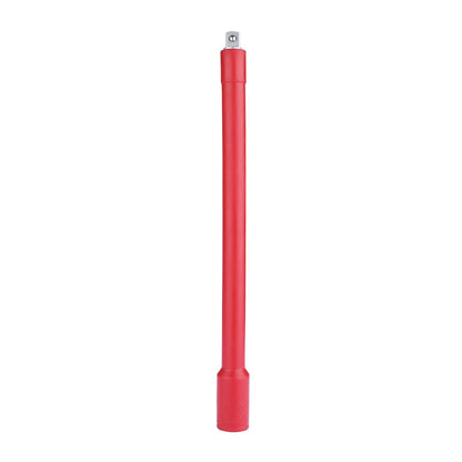 STANLEY STMT77826-23B 3/8" VDE Insulated Socket Extension Bar 250mm, Ideal For Repair Of Electric Vehicles, Red