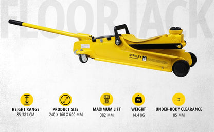 STANLEY STMT81251-1 2T Hydraulic Floor Jack