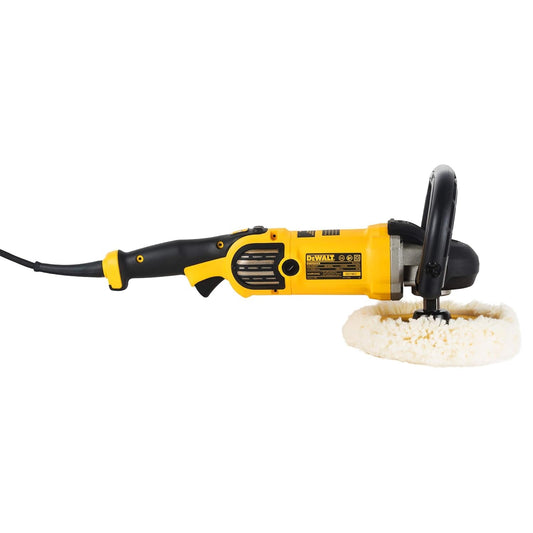 STANLEY DWP849X-IN 1250W 7”/9” Electronic Sander & Polisher | Variable Speed Car Polishing Machine | Soft Start, Heavy Duty Motor, Rubber Gear Case & Wool Pad
