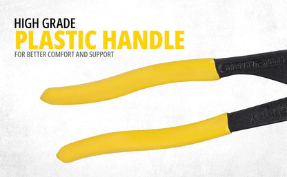STANLEY 71-669 10 in.(250mm) Water Pump Plier Box Joint Curve Steel, Used for Holding Nuts & Bolts and Gripping Irregular Shaped Objects, DIN/ASO/ANSI Compliant