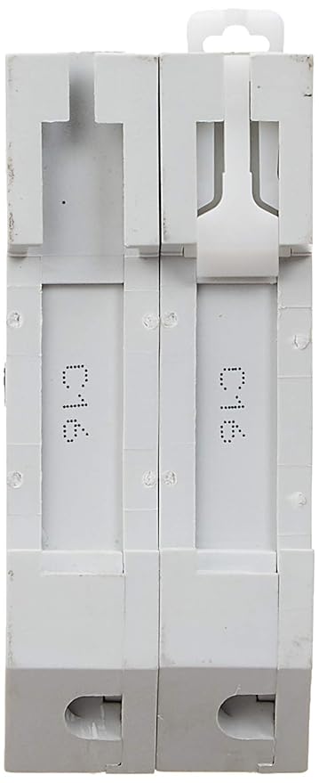 Anchor by Panasonic 98019 UNO Series 16 Ampere Dual Pole C Curve MCB,(White, Pack of 2)