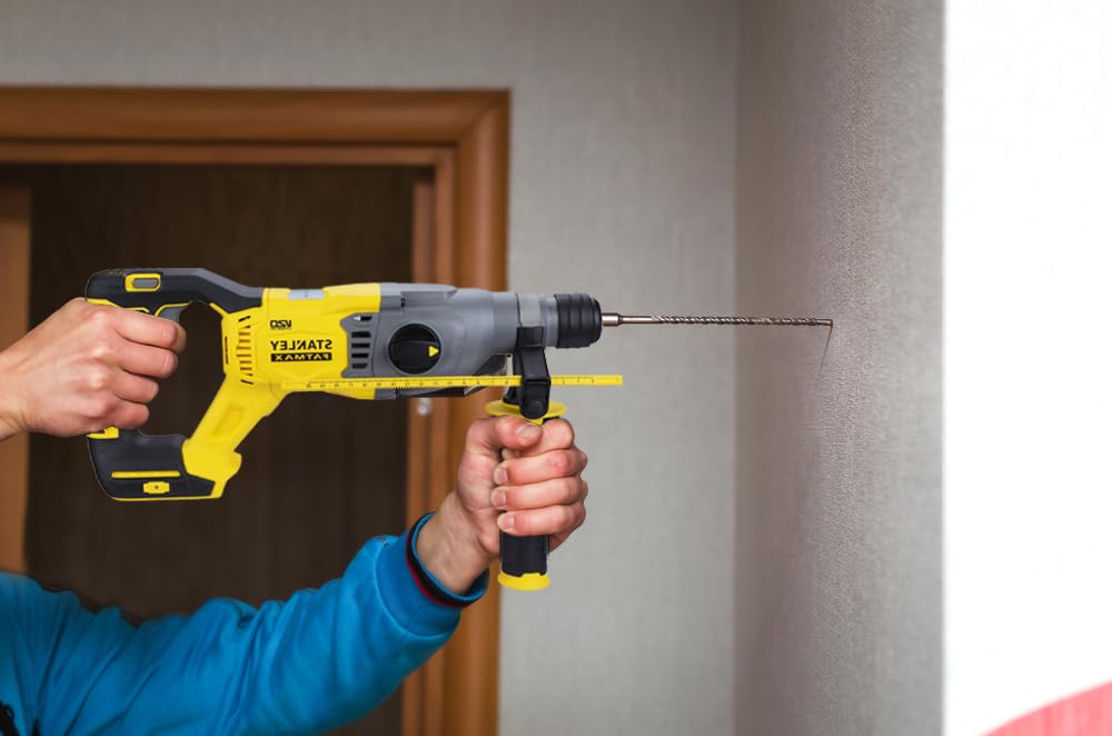 STANLEY FATMAX SBH900-B1 20V, Variable speed switch, 1500 rpm, 20 mm Cordless Brushless SDS Rotary Hammer (Bare Tool)