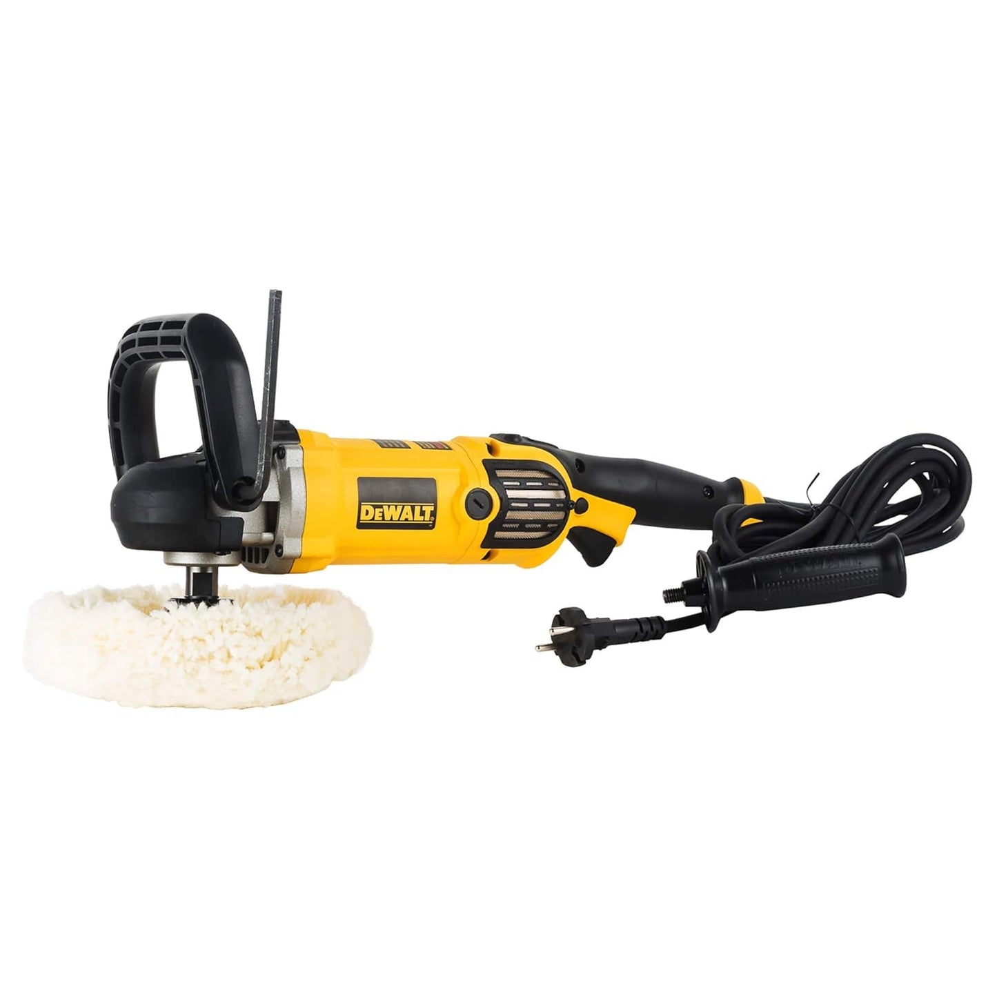 STANLEY DWP849X-IN 1250W 7”/9” Electronic Sander & Polisher | Variable Speed Car Polishing Machine | Soft Start, Heavy Duty Motor, Rubber Gear Case & Wool Pad
