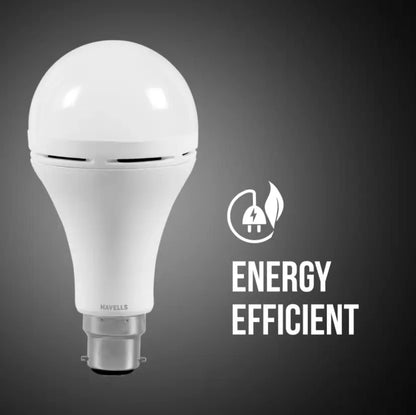 Havells 12W wattage Bulb | High CRI & High Efficiency | Energy Efficient | Mercury-Free | 4KV Surge Protection | 100 Lumens Per Watt |Cool Day Light (6500K) b22d(Pack of 8)
