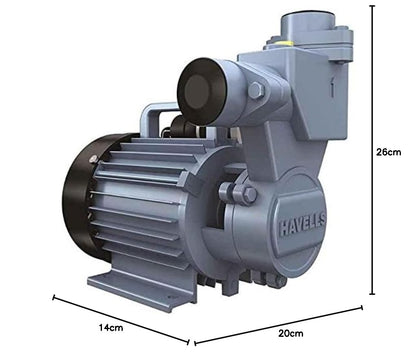 Havells Monoblock Water Motor Pump MP1 I1hp water pump | Copper Winding, High Flow Rate, 180-260 V Range | Overheat Protection, Durable, Rust Resistant | For Home, Apartment | 1 Yr Warranty.