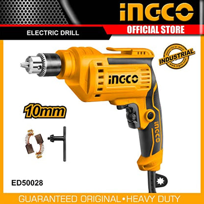 Ingco 500W 10 mm Capacity Variable Speed Impact Drill (ED50028)
