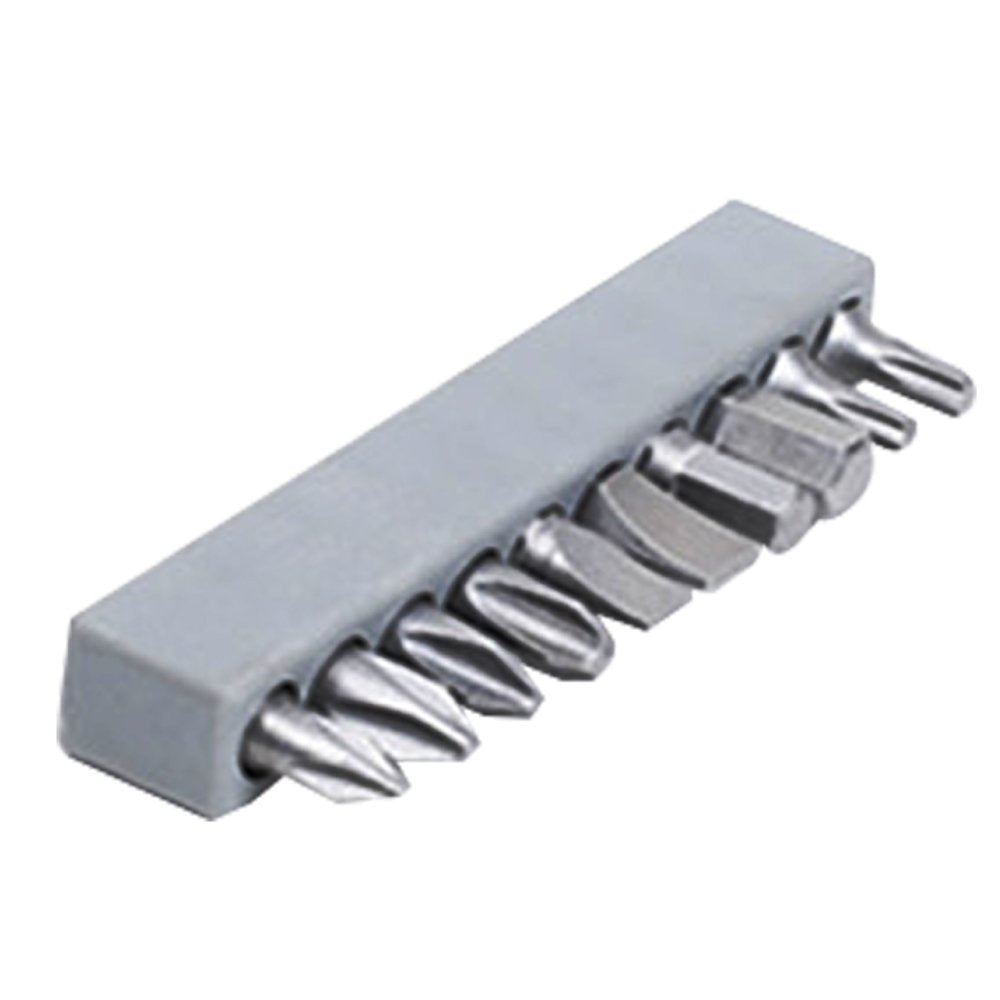 Bosch 2607017540 Canvas Screwdriver Bit Set (Blue, 11-Pieces)