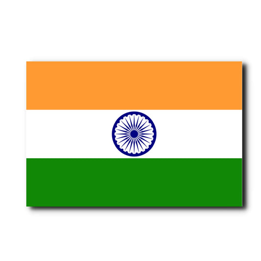 Akshar Arts Bhuwana Fridge Magnet for Refrigerator, Home Decoration, Kitchen & Gifting Purpose - Indian Flag