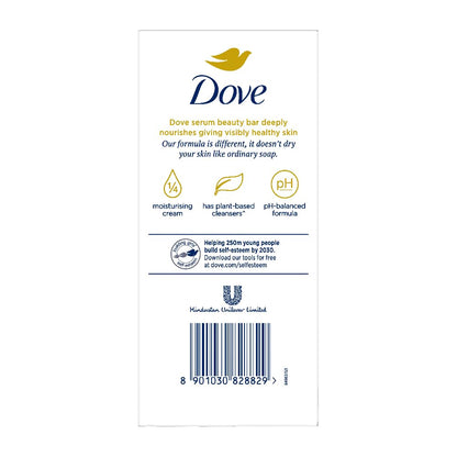 Dove Serum Bar | with Nutrient Serum | Deep Nourish | 1000g (125g x 8)