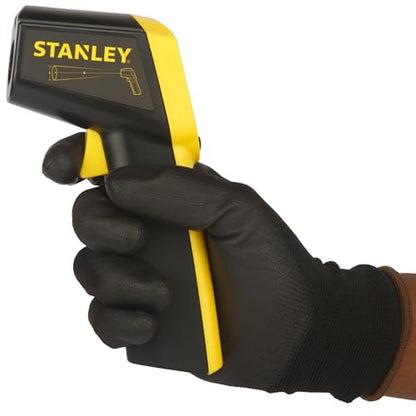 STANLEY STHT0-77365 High Accuracy Industrial Digital Infrared Thermometer With -38°C To 520°C Temperature Range & IP 20 For Dust Protection, 6 Months Warranty (Not for human body temperature)