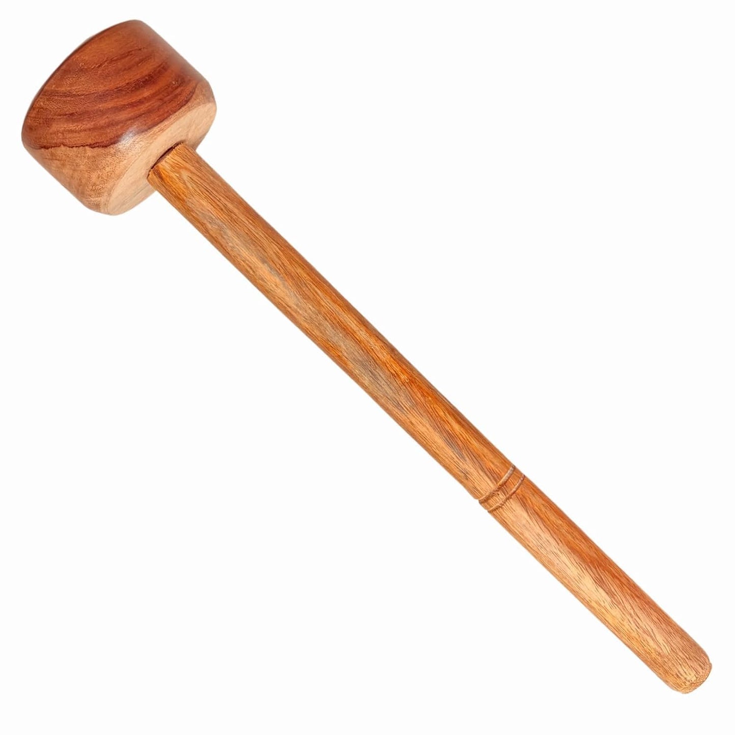Udaipur Handicrafts Wooden Dal Masher | Handmade Mathani for Crushing Herbs, Spices & Ayurvedic Use | Natural Wood Stomper Pounder Vegetables Ghotni
