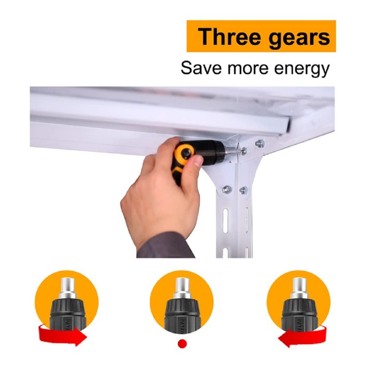 INGCO 13 IN 1 Ratchet Screwdriver Set, INGCO Style Ratchet Handle Folding Handle, High Auality Ratchet 12 Pcs 6.35 * 25 mm Screwdriver Bits