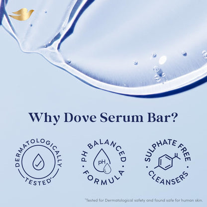 Dove Serum Bar | with Nutrient Serum | Deep Nourish | 1000g (125g x 8)