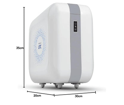Havells Utc 100% Ro & Uv Water Purifier, White, Suitable for Borwell,tanker, municipal water