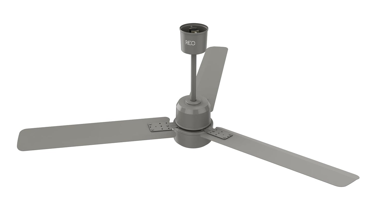 Havells REO Energex BLDC 1200MM Ceiling Fan "Fixed Price Always" | Air Flow: 220 CMM| Speed: 350 RPM| Reverse Rotation Mode| Timer Setting| 2 Year Door Step Warranty By Manufacturer (Stone Grey)