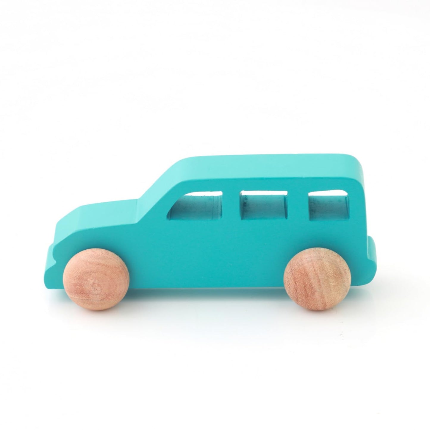 UdrCrafts® Wooden Jeep for Toddlers and Infants | Push Wooden Vehicle Toy | 6M-3Y | Helps Child in Grip Strength, Hand-Eye Coordination