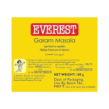 Everest Garam Masala| 100 Gm Each| Pack of 2| 200 Gm+ Spice Sprinkler