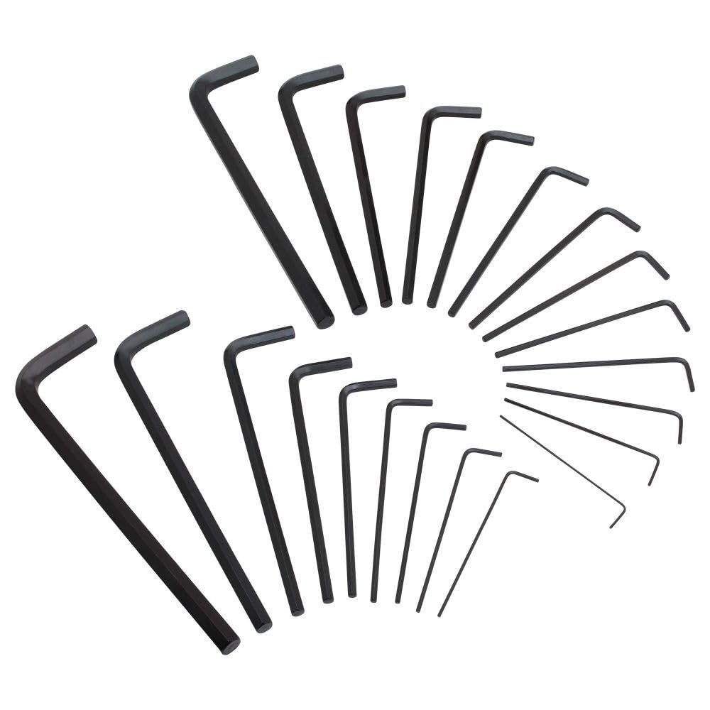 Stanley 85-753 22 Piece Long Arm SAE & Metric Hex Key Set
