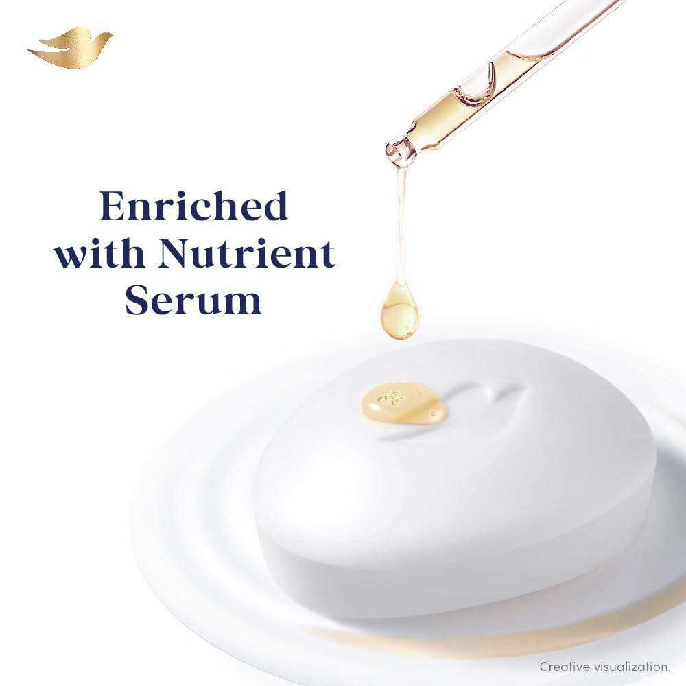 Dove Serum Bar | with Nutrient Serum | Deep Nourish | 1000g (125g x 8)