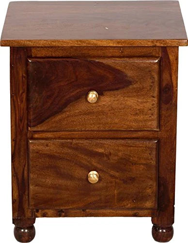 Udaipur Handicrafts Wood Bed Side Table