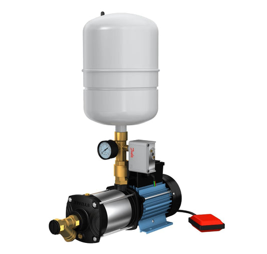 Havells Automatic Pressure Booster Pump for upto 5 Bathrooms (1 HP) With 24L Tank