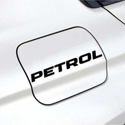 Akshar Arts Bhuwana 1pcs Petrol Self-Adhesive Vinyl Sticker for Vehicle's Fuel Tank Black (12cmX2cm)_202308-P27