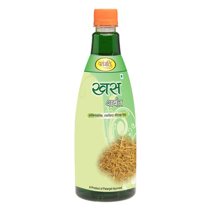 Patanjali Khus Sharbat Bottle, 750ml