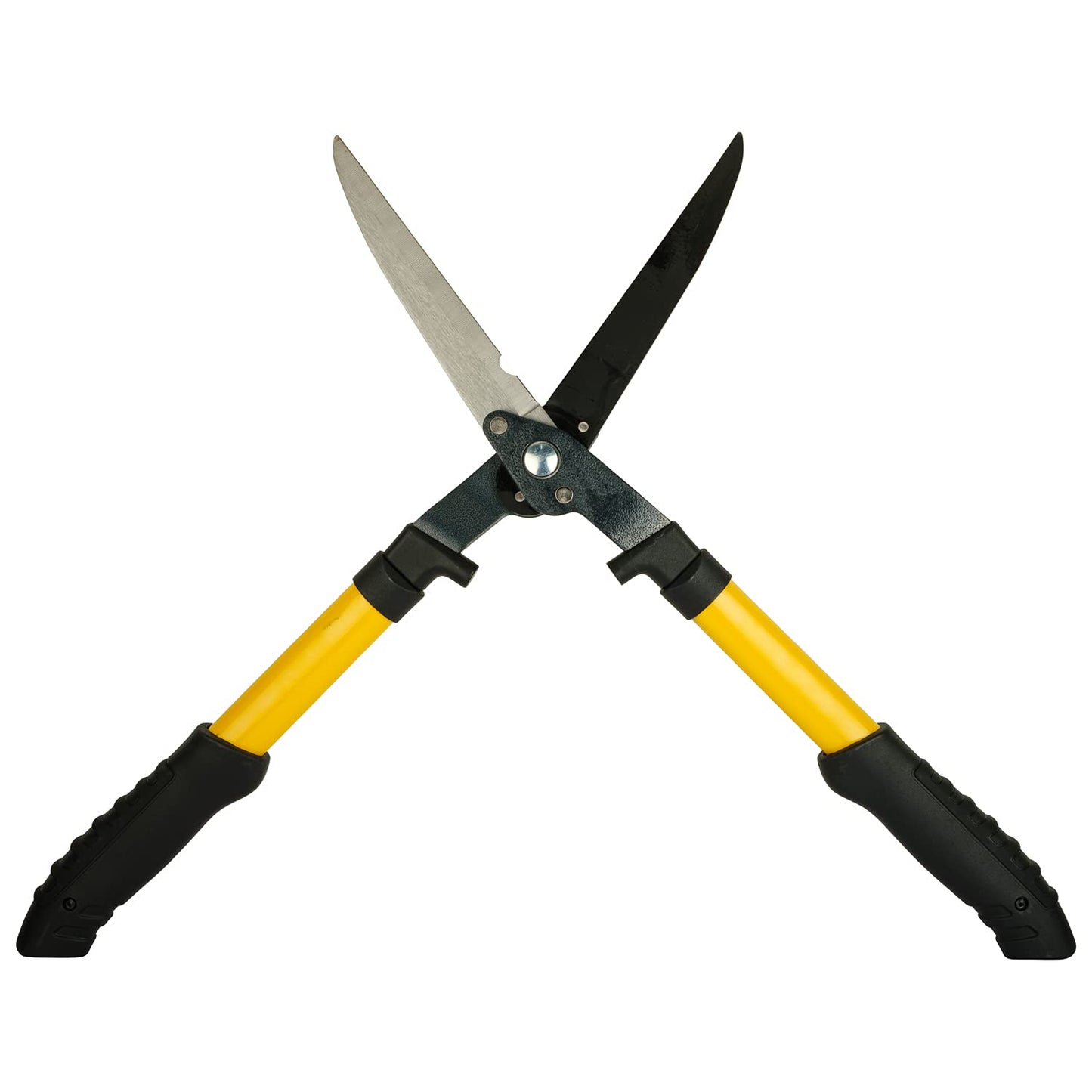 STANLEY STHT74995-8 8"/200 mm Hedge Shears, Carbon Steel Blade, Ideal for Cutting Branches of Trees, Shrubs & Bushes, Ergonomic Rubber Grip, YELLOW & BLACK