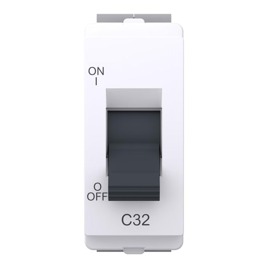Schneider Electric Miniature Circuit Breaker Mini Livia 32A, white - P8032_N