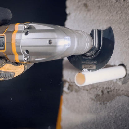 INGCO Cordless Multi Tool with 1pcs 2.0Ah Battery and Charger, 5000-20000 RPM, 6 Variable Speed,3.2° Oscillation Angle, 20V Oscillating Multi-Tool for Sawing, Cutting, Sanding CMLI20228