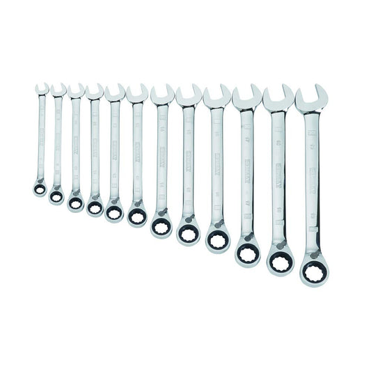 DEWALT 12PC SAE Ratcheting Wrench Set