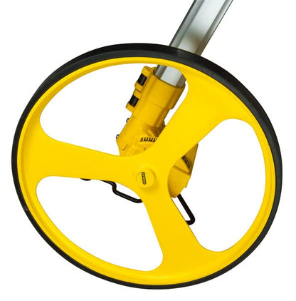 STANLEY 1-77-174 12" 1000 m Measuring Wheel for Professional & Industrial Measuring Operations with Hassle-Free Readings, YELLOW & BLACK