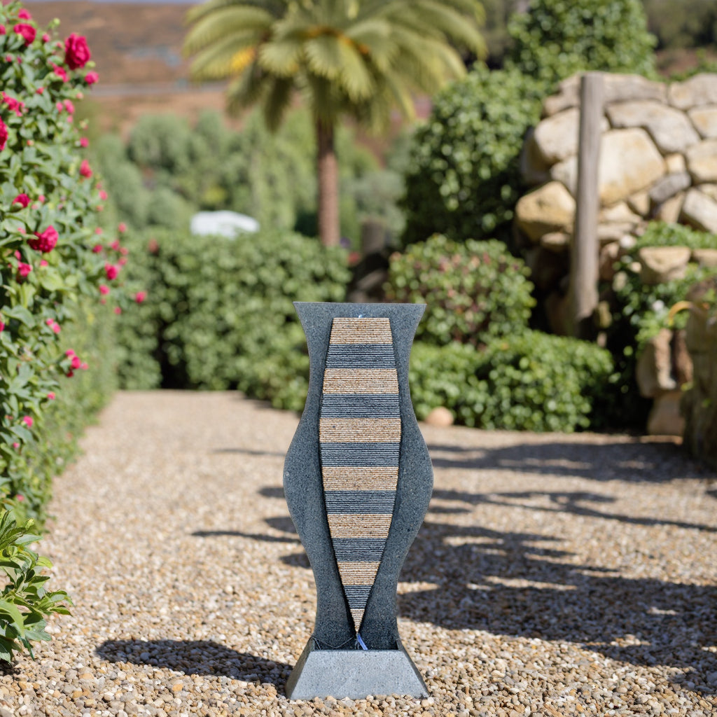 Udaipur Handicrafts Granite Fountain and Garden Decor for Home, Offices, Mall, Garden and public places