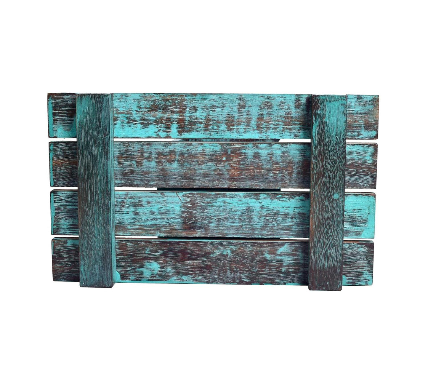 Udaipur Handicrafts Antique Finish Mango Wood 6 Hooks Key Holder