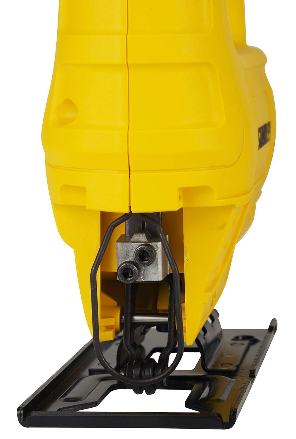 STANLEY SJ45 450W Variable Speed JigSaw for cutting woodsheetmetal and plastic with 6 position speed dial(Yellow and Black) (SJ45-IN)