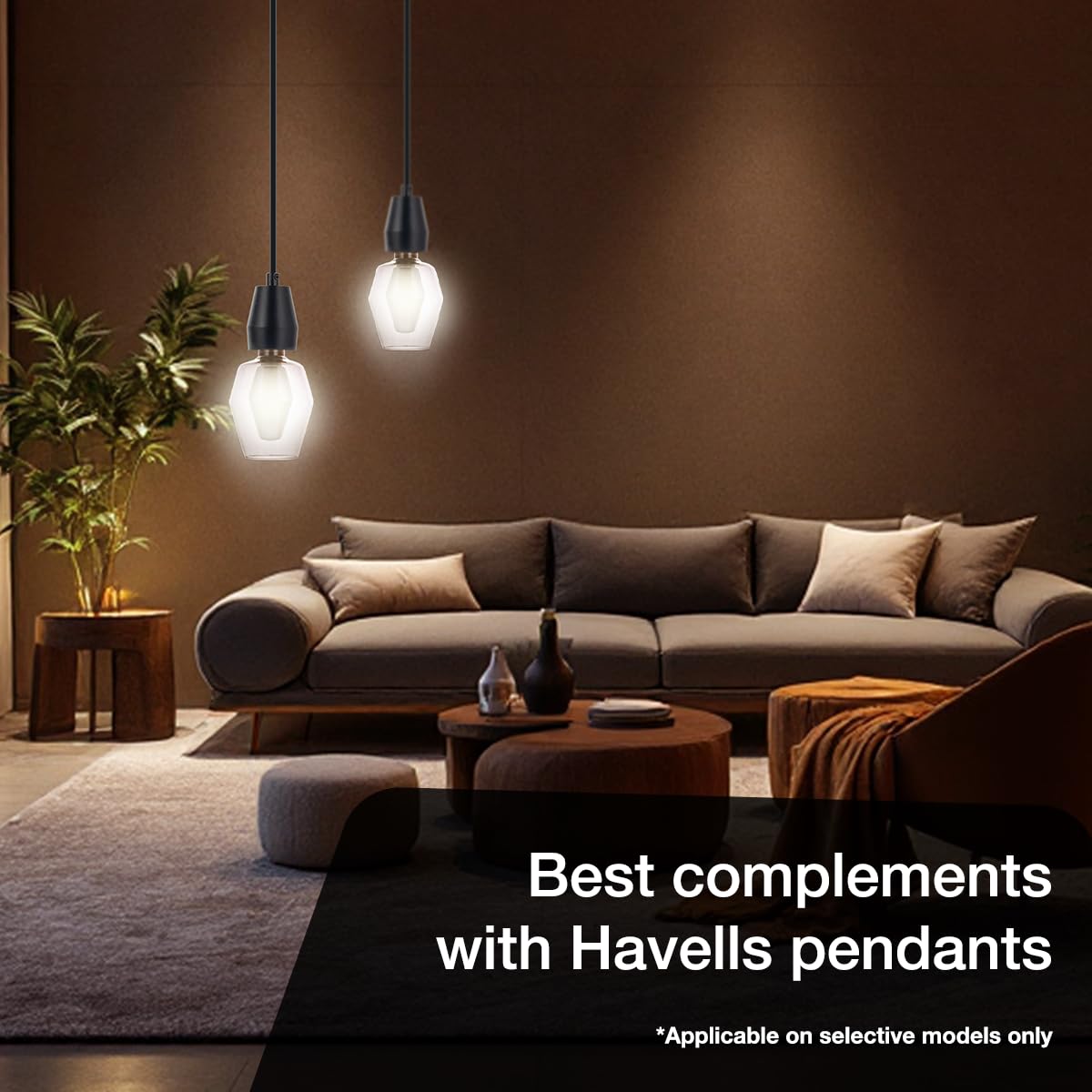 HAVELLS Decorative Bulb -BLOOM T20 SMOKE 4W 6500K E27 LAMP