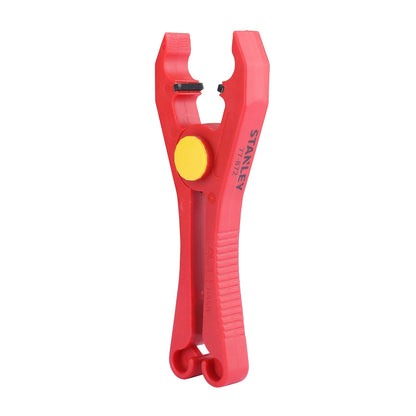 STANLEY STMT77872-23B VDE Insulated Round Clamp 150mm, Ideal For Repair Of Electric Vehicles, Red and Yellow