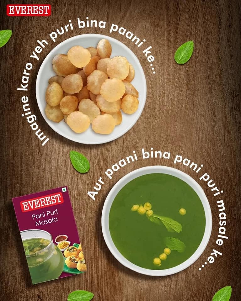 Everest Pani Puri Masala, 100g.