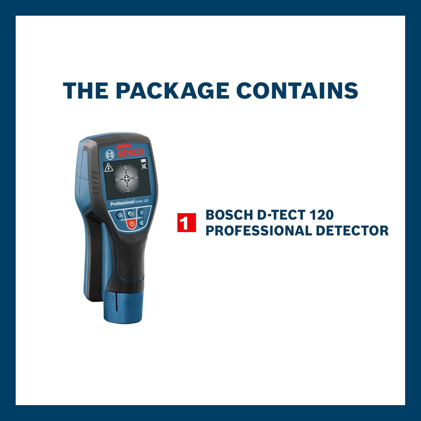 Bosch D-TECT120 Wall and Floor Detection Scanner (Blue)
