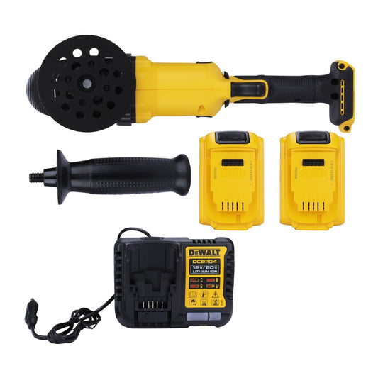DEWALT DCM848P2 18V Dual Action Polisher with Brushless Motor-2x5.0Ah Batteries Included