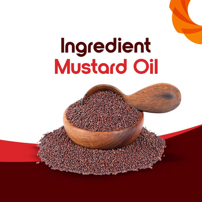 Fortune Premium Kachi Ghani Pure Mustard Oil, 1 ltr pouch