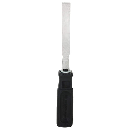 STANLEY 16-089 3-Piece Wood Chisel Set with Anti-Rust Properties for Shaping & Cutting Wood Surfaces - 1/2x7 3/4,3/4x7 3/4,1x7 3/4, GREY & BLACK (Made in Singapore)